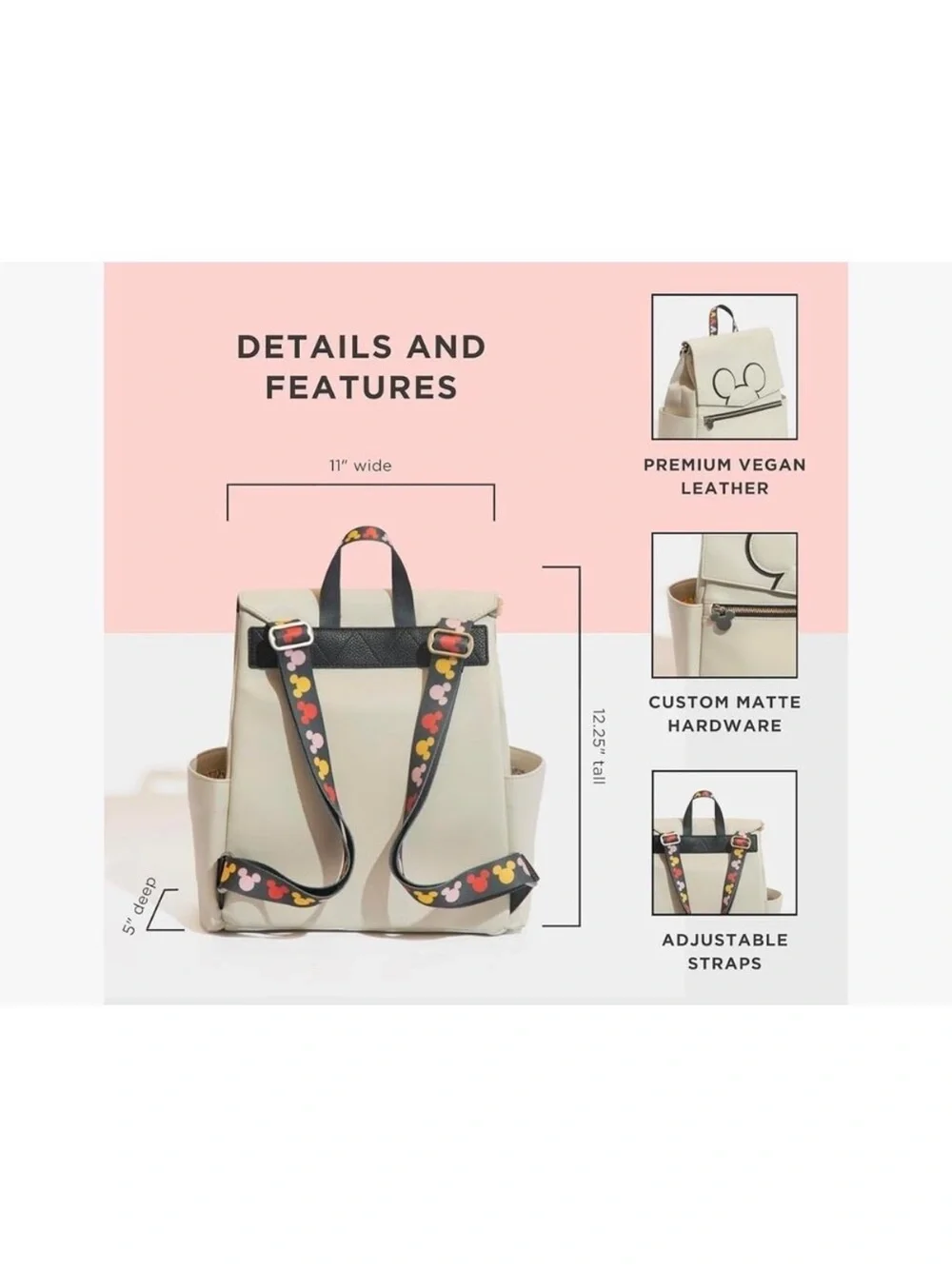 Disney Baby Diaper Bag by Freshly Picked